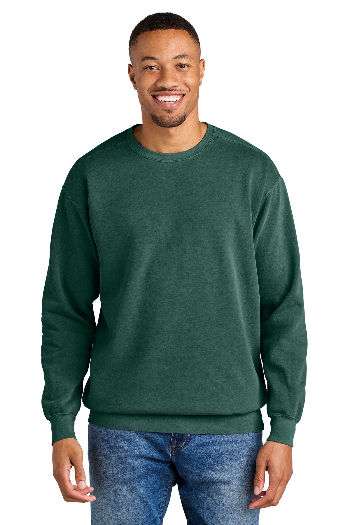 COMFORT COLORS  ®  Ring Spun Crewneck Sweatshirt. 1566 - Blue Jean