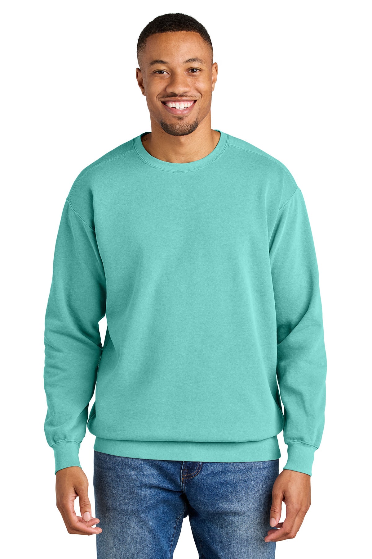 COMFORT COLORS  ®  Ring Spun Crewneck Sweatshirt. 1566 - Blue Jean