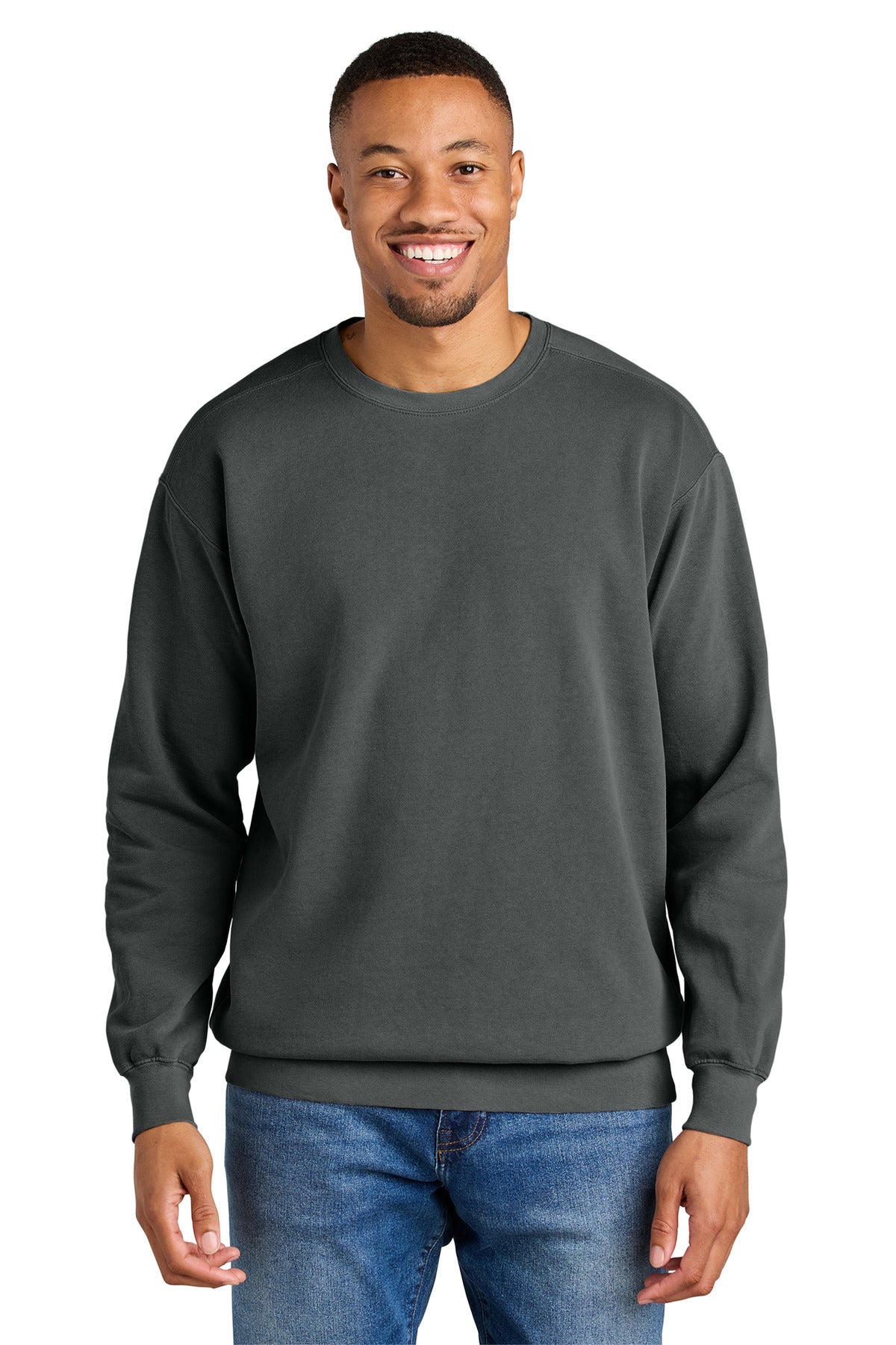 COMFORT COLORS  ®  Ring Spun Crewneck Sweatshirt. 1566 - Blue Jean