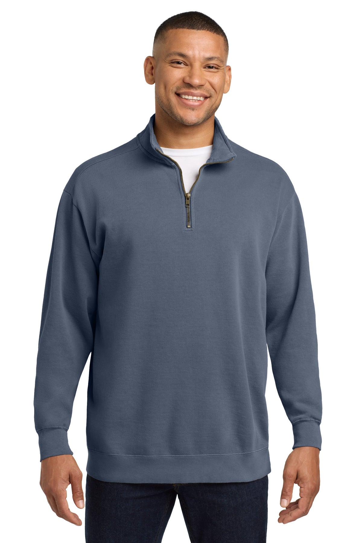 COMFORT COLORS  ®  Ring Spun 1/4-Zip Sweatshirt. 1580