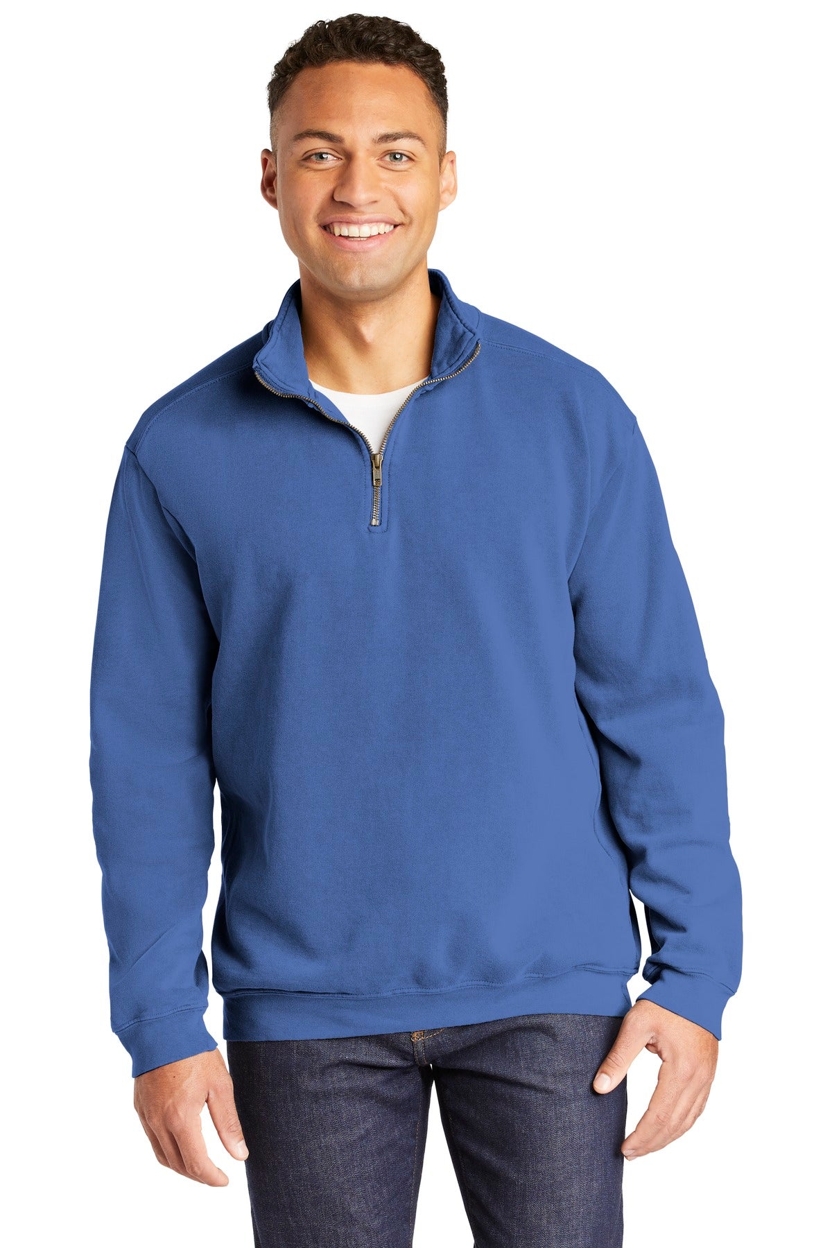 COMFORT COLORS  ®  Ring Spun 1/4-Zip Sweatshirt. 1580