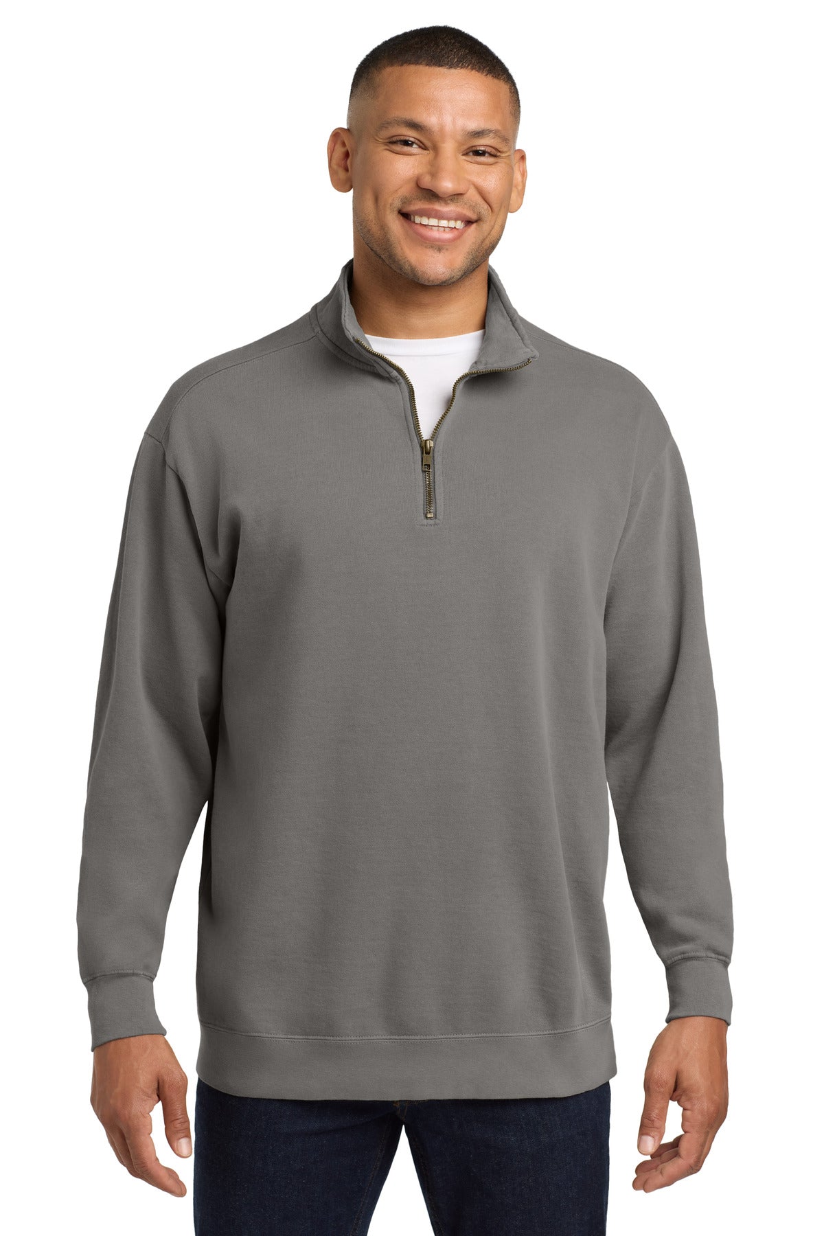 COMFORT COLORS  ®  Ring Spun 1/4-Zip Sweatshirt. 1580