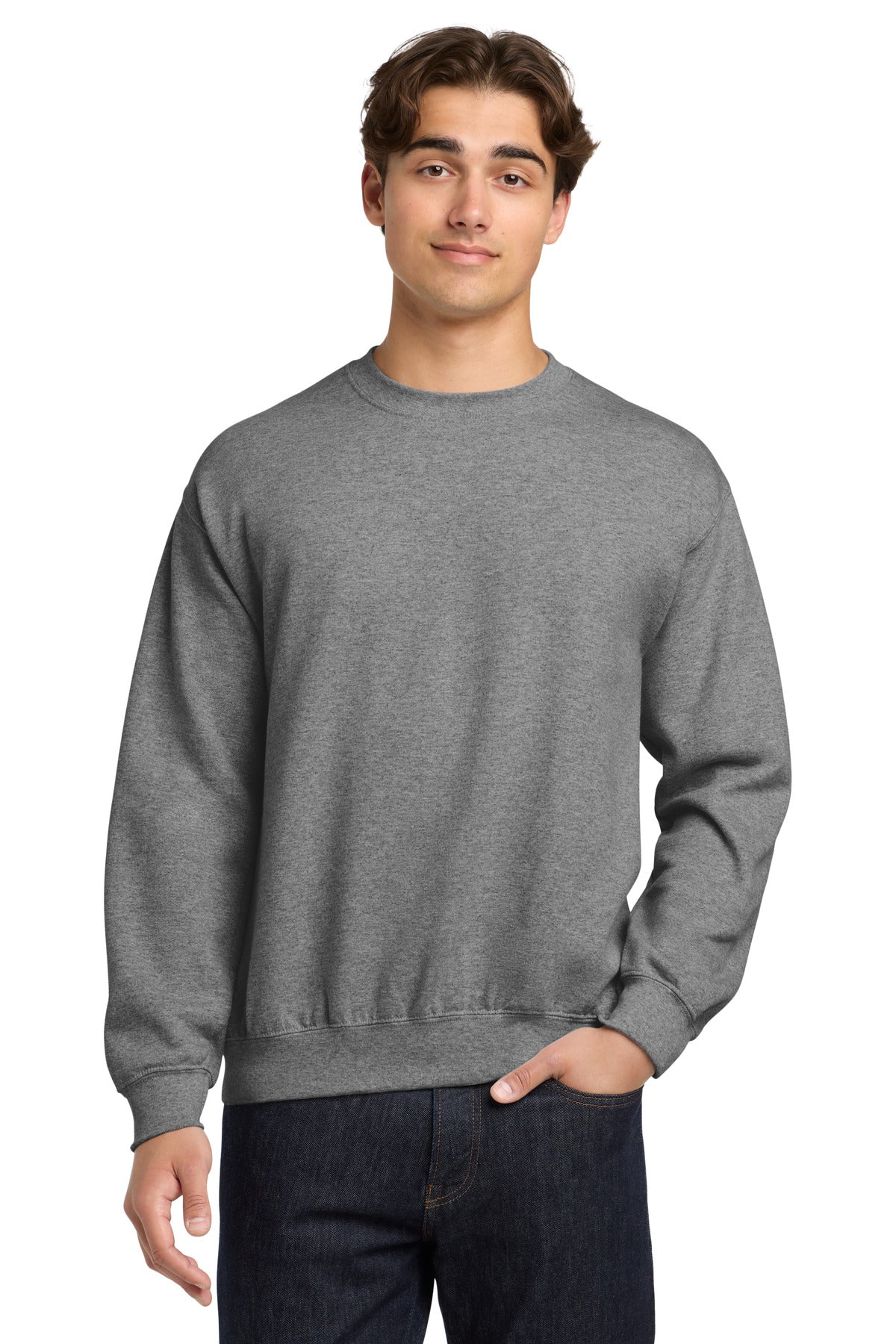 Gildan® - Heavy Blend™ Crewneck Sweatshirt.  18000 - Graphite Heather