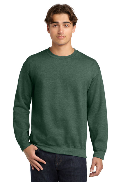 Gildan® - Heavy Blend™ Crewneck Sweatshirt.  18000 - Heather Sport Dark Green