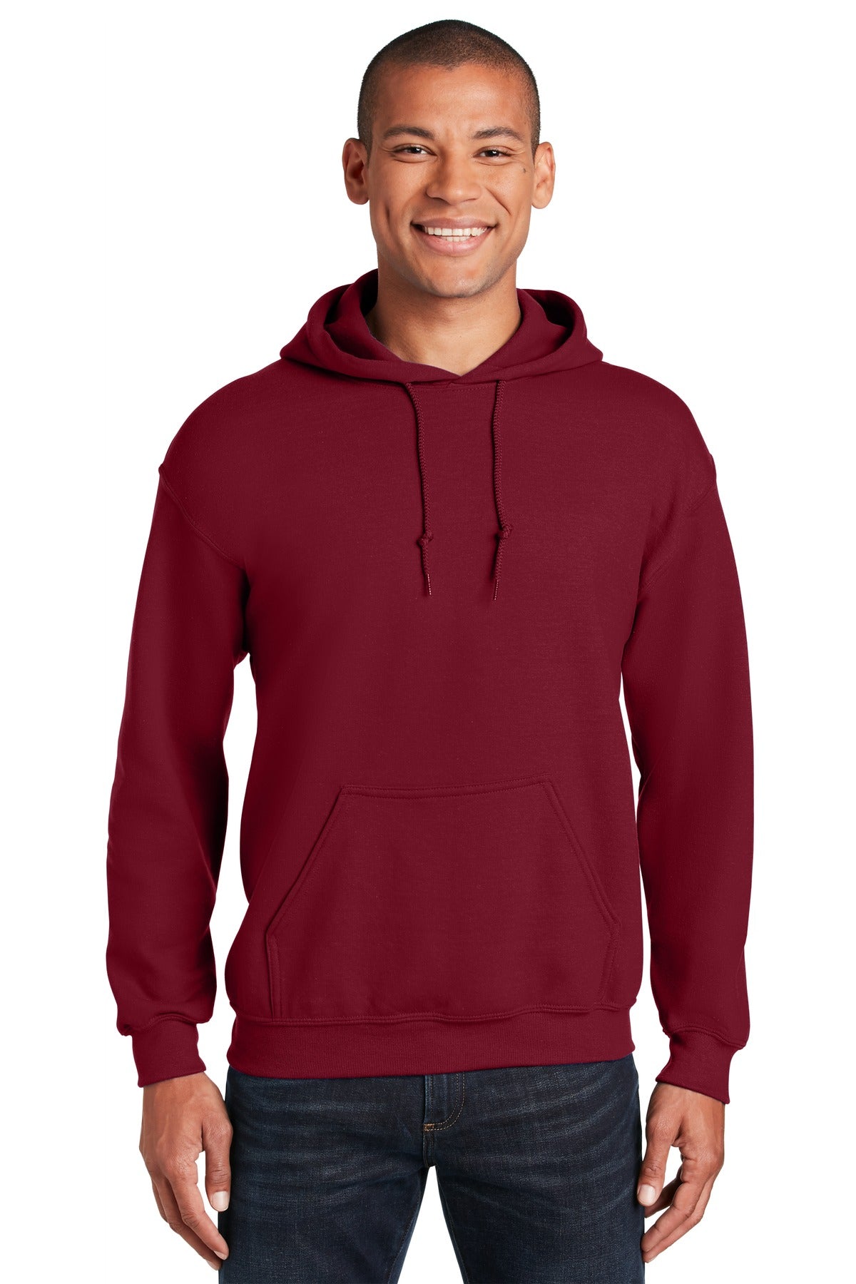 Gildan® - Heavy Blend™ Hooded Sweatshirt.  18500 - Cardinal Red