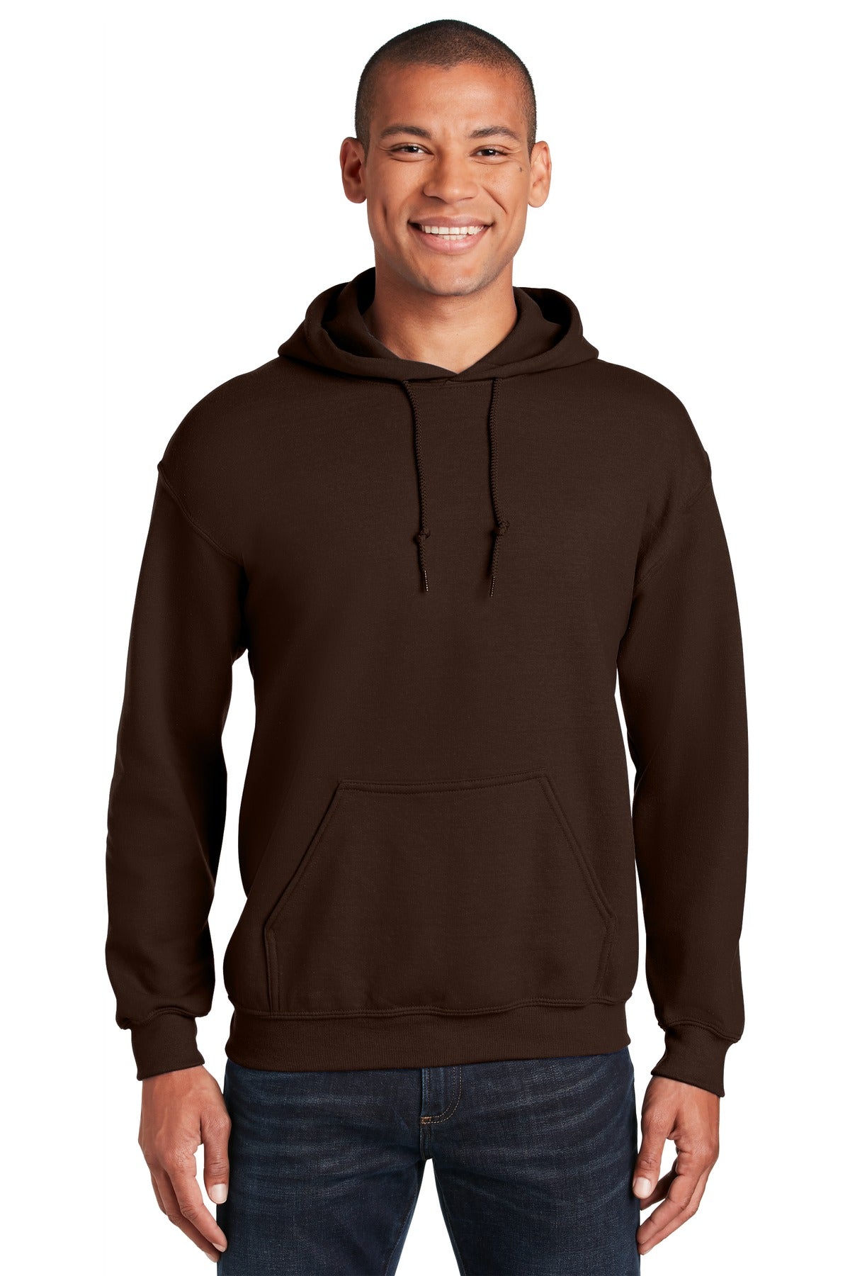 Gildan® - Heavy Blend™ Hooded Sweatshirt.  18500 - Dark Chocolate