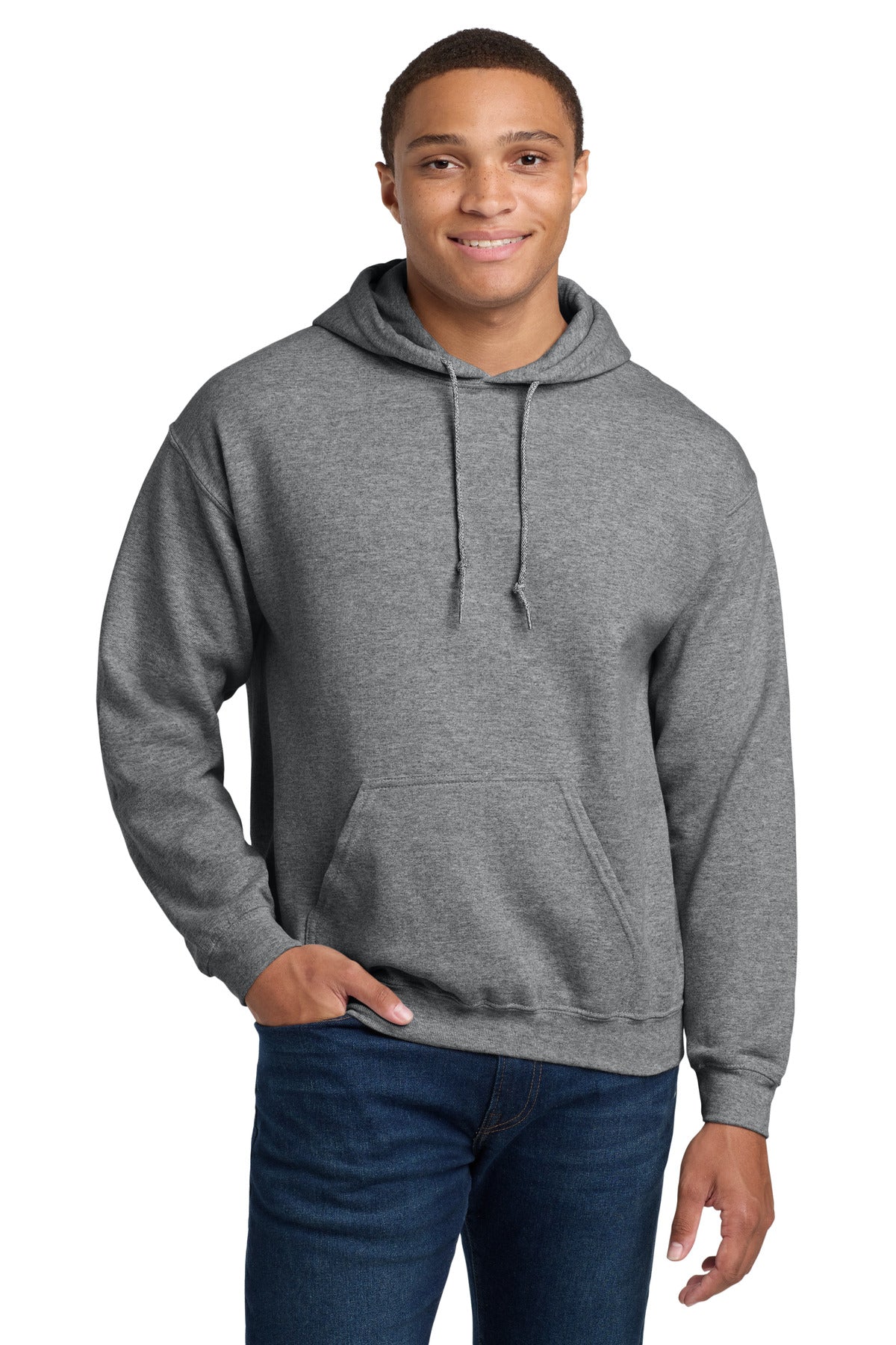 Gildan® - Heavy Blend™ Hooded Sweatshirt.  18500 - Graphite Heather