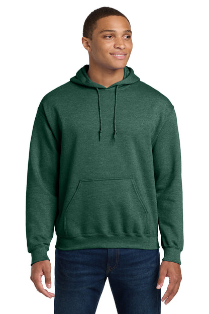 Gildan® - Heavy Blend™ Hooded Sweatshirt.  18500 - Heather Sport Dark Green