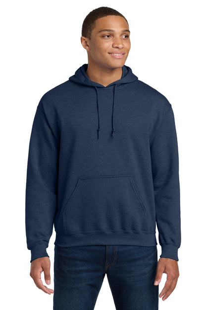 Gildan® - Heavy Blend™ Hooded Sweatshirt.  18500 - Heather Sport Dark Navy