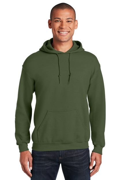 Gildan ®  - Heavy Blend ™  Hooded Sweatshirt.  18500 - Military Green