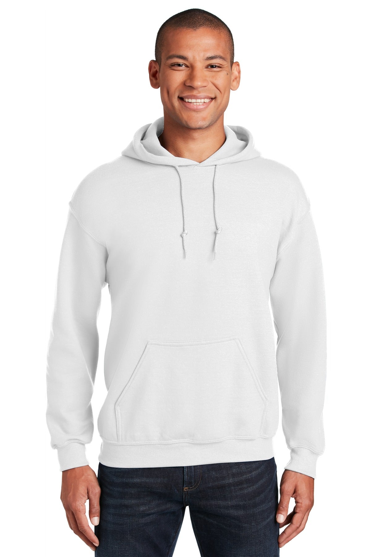 Gildan® - Heavy Blend™ Hooded Sweatshirt.  18500 - White