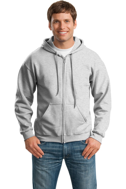 Gildan ®  - Heavy Blend™ Full-Zip Hooded Sweatshirt. 18600 - Ash