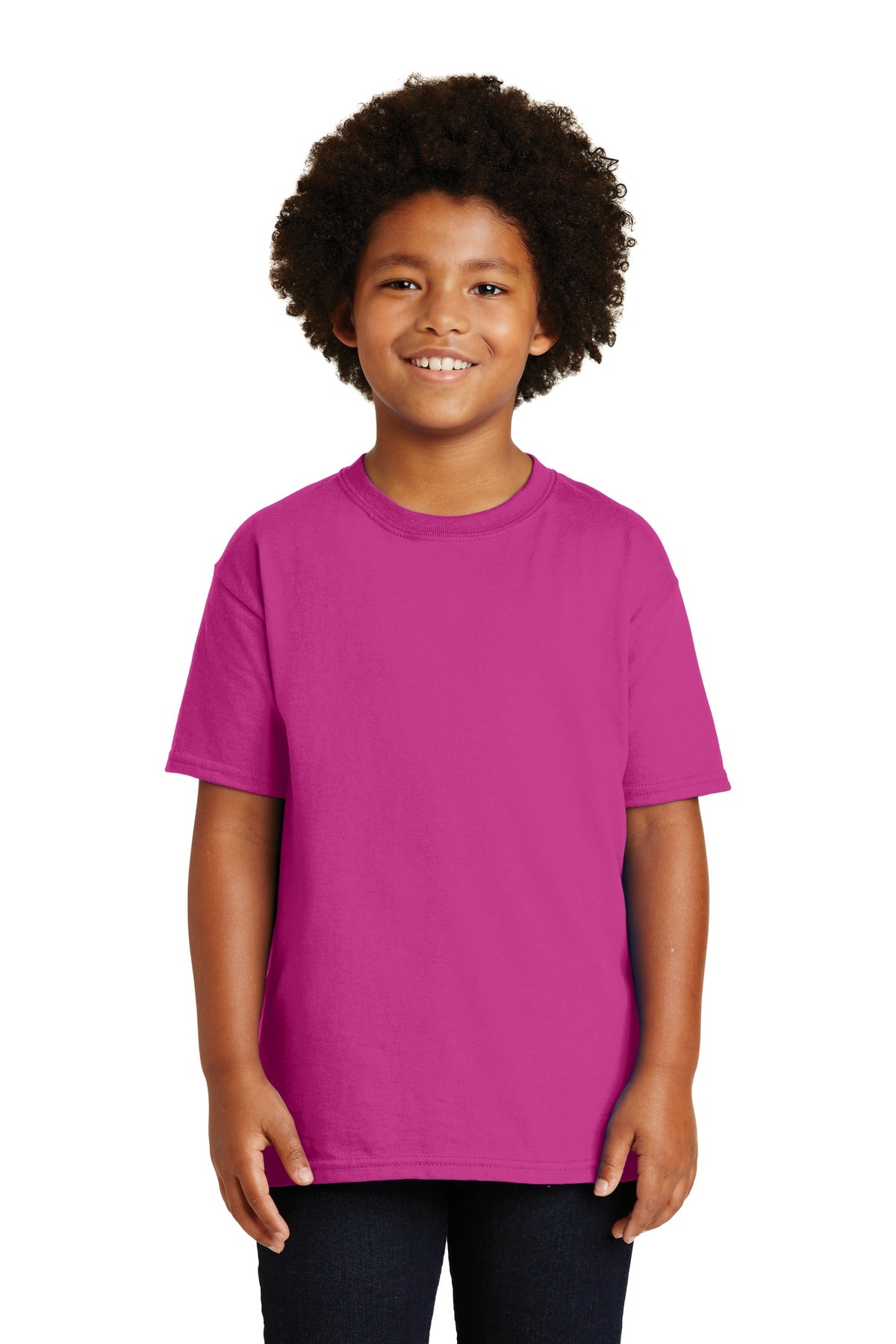 Gildan ®  - Youth Ultra Cotton ® 100% US Cotton T-Shirt. 2000B - Heliconia