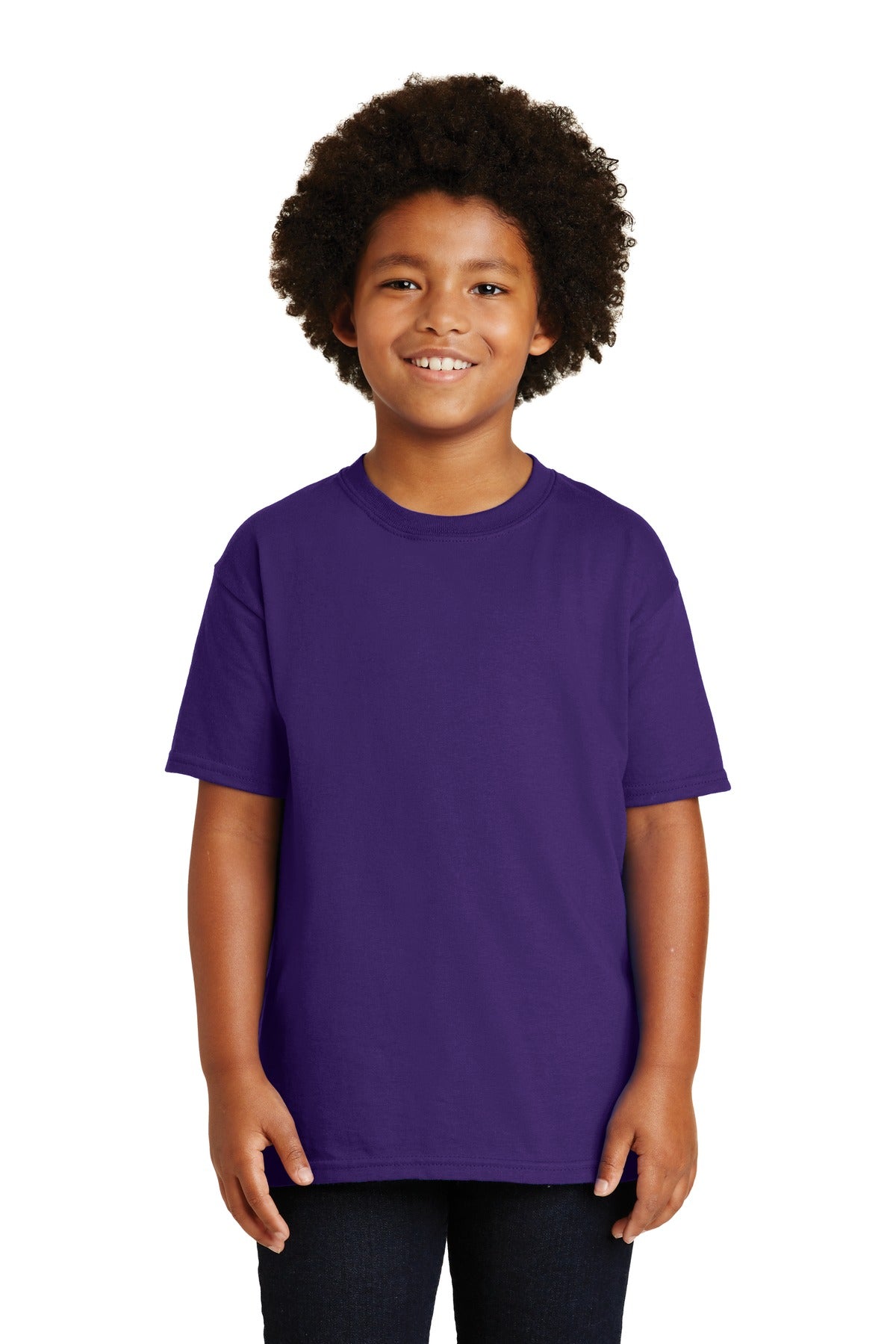 Gildan ®  - Youth Ultra Cotton ® 100% US Cotton T-Shirt. 2000B - Purple