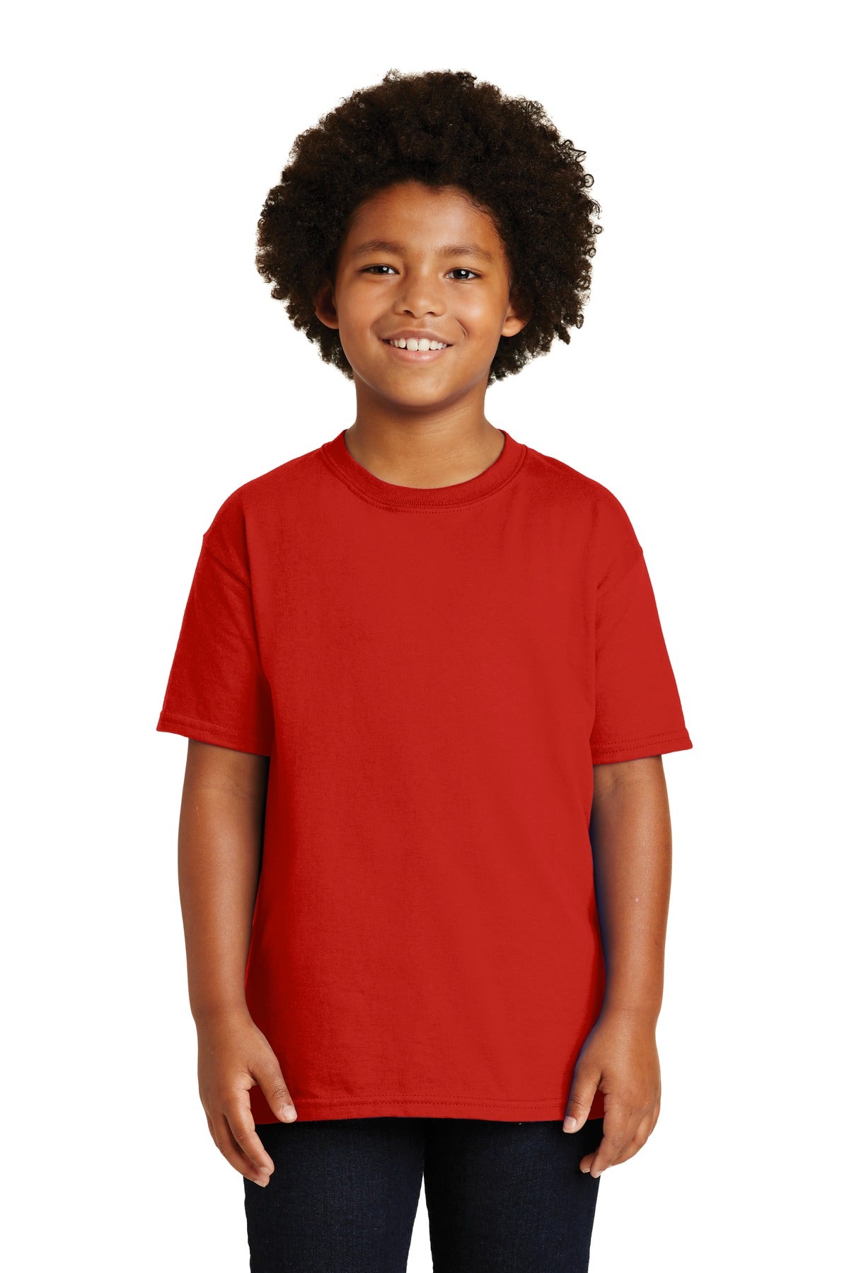 Gildan ®  - Youth Ultra Cotton ® 100% US Cotton T-Shirt. 2000B - Red