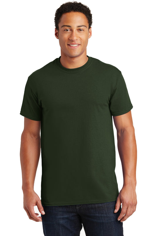 Gildan ®  - Ultra Cotton ®  100% US Cotton T-Shirt.  2000 - Forest Green