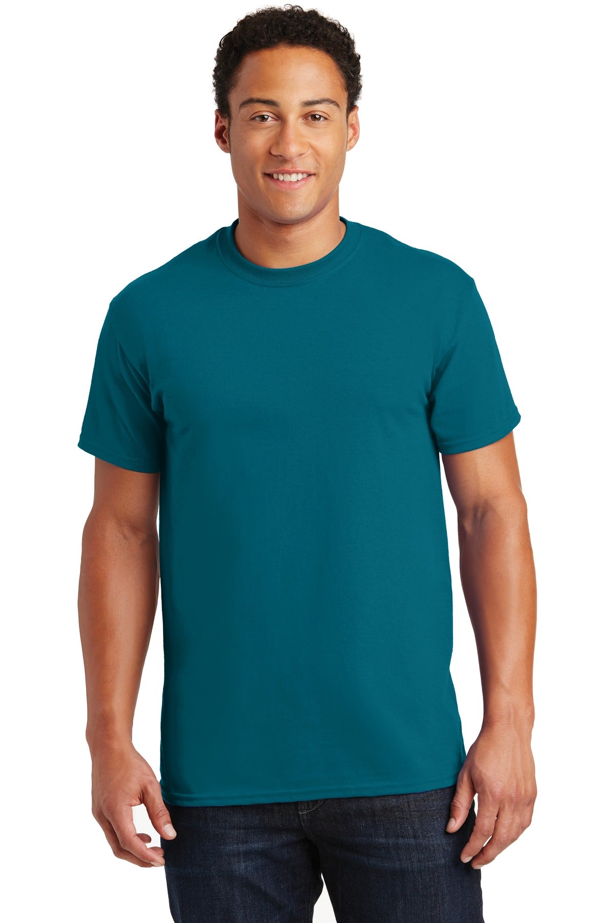 Gildan ®  - Ultra Cotton ®  100% US Cotton T-Shirt.  2000 - Galapagos Blue