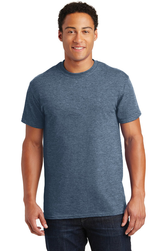 Gildan ®  - Ultra Cotton ®  100% US Cotton T-Shirt.  2000 - Heathered Indigo