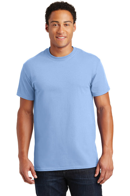 Gildan ®  - Ultra Cotton ®  100% US Cotton T-Shirt.  2000 - Light Blue