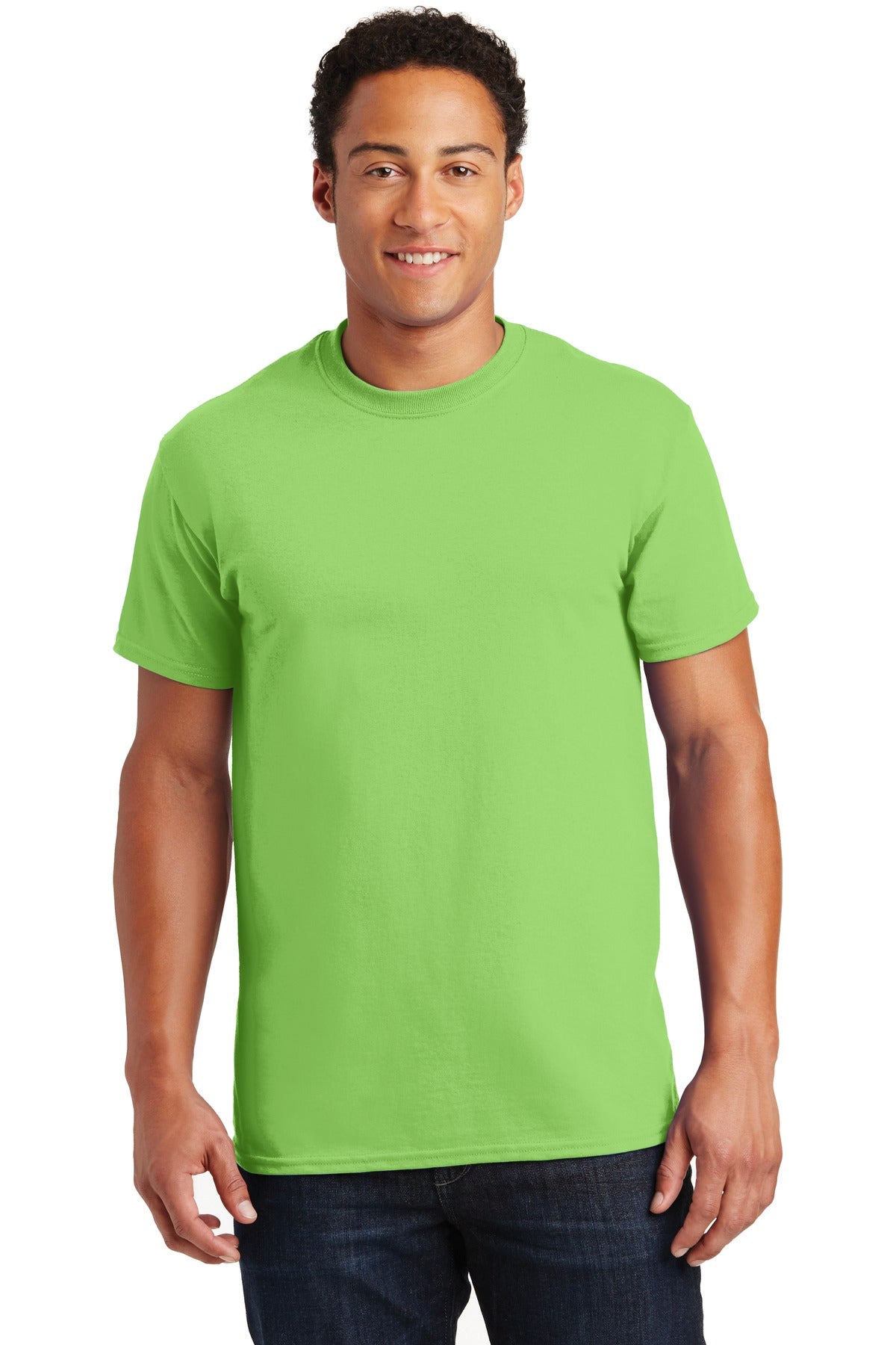 Gildan ®  - Ultra Cotton ®  100% US Cotton T-Shirt.  2000 - Lime