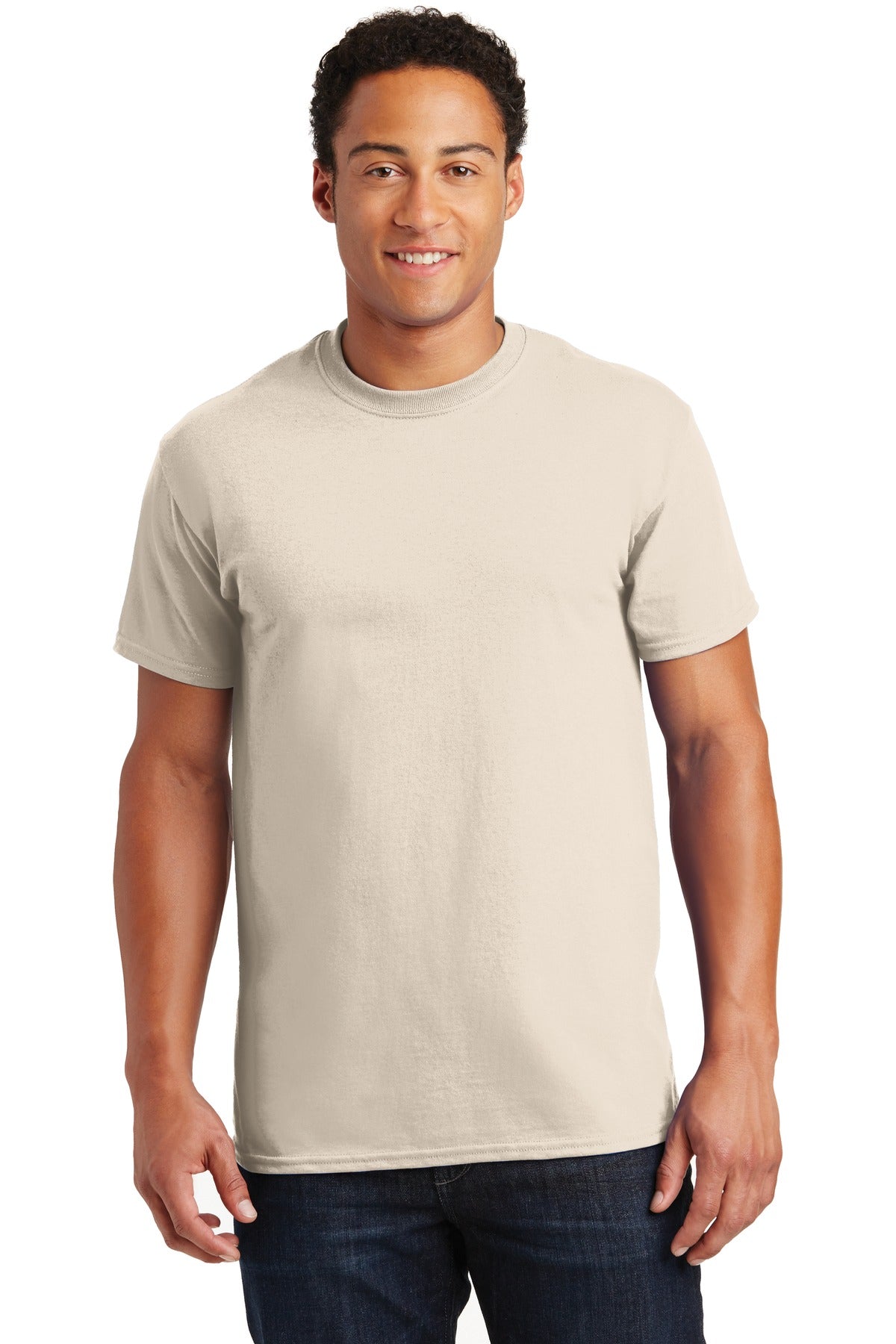 Gildan ®  - Ultra Cotton ®  100% US Cotton T-Shirt.  2000 - Natural