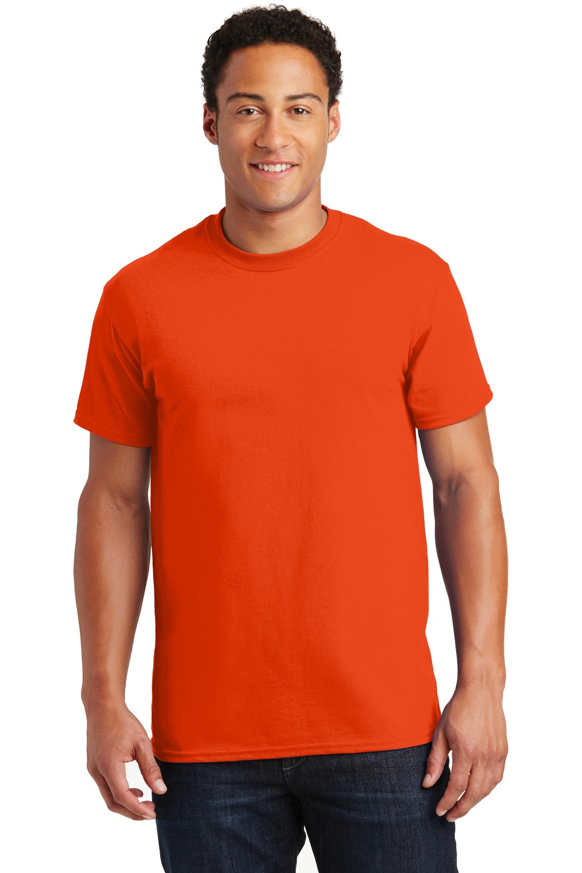 Gildan ®  - Ultra Cotton ®  100% US Cotton T-Shirt.  2000 - Orange