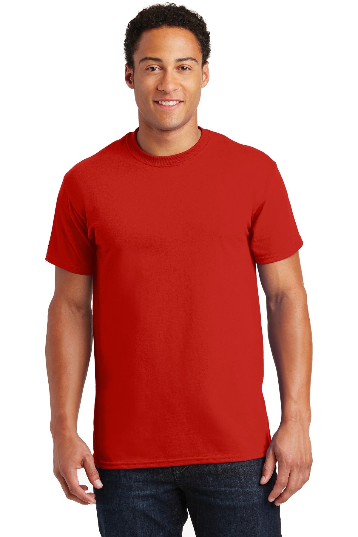 Gildan ®  - Ultra Cotton ®  100% US Cotton T-Shirt.  2000 - Red