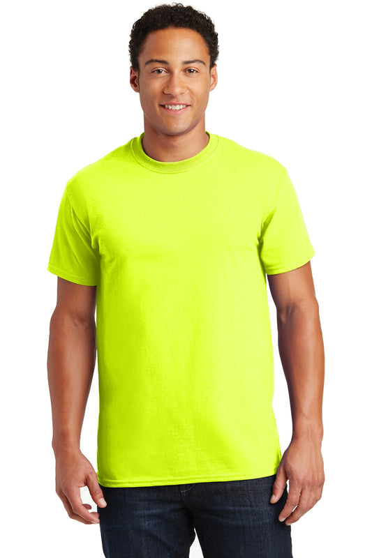 Gildan ®  - Ultra Cotton ®  100% US Cotton T-Shirt.  2000 - Safety Green