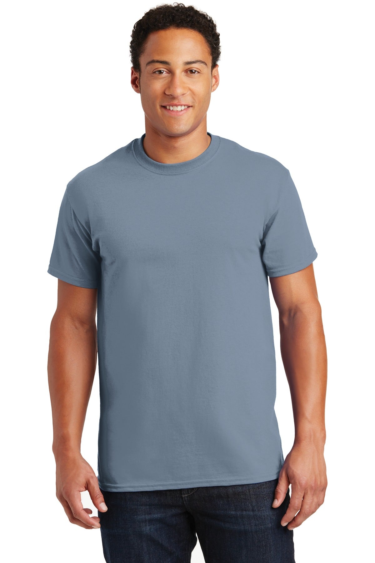 Gildan ®  - Ultra Cotton ®  100% US Cotton T-Shirt.  2000 - Stone Blue