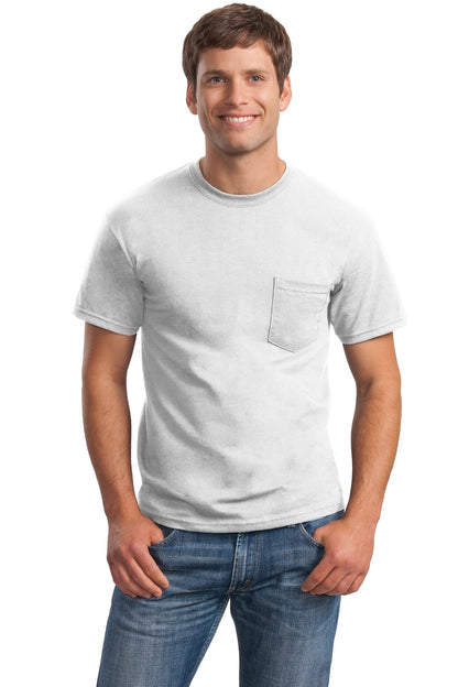 Gildan ®  - Ultra Cotton ®  100% US Cotton T-Shirt with Pocket.  2300