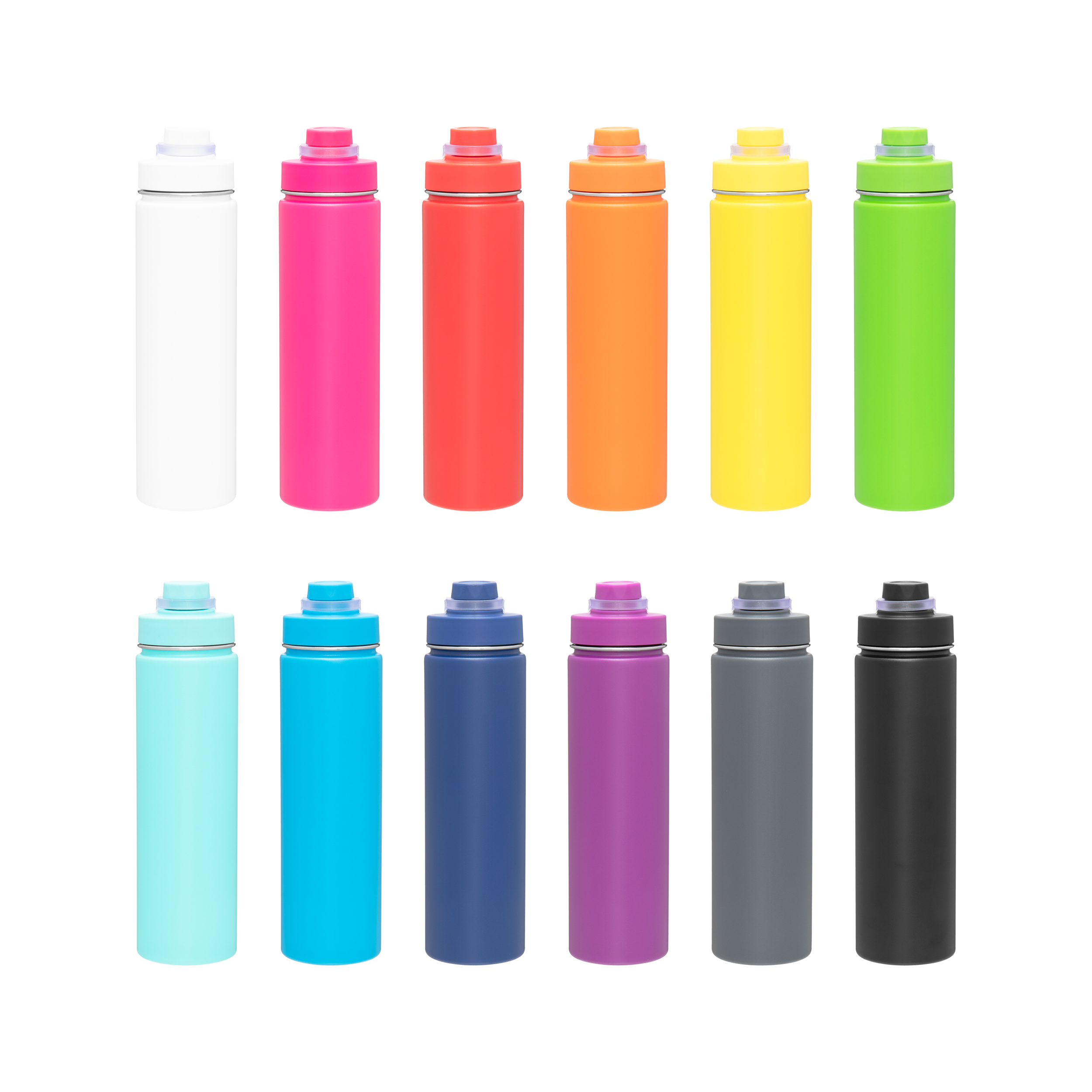 24 oz insulated Steel Bottle - h2go conquer