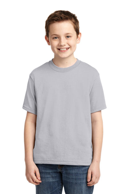 Jerzees ®  - Youth Dri-Power ®  50/50 Cotton/Poly T-Shirt.  29B - Silver