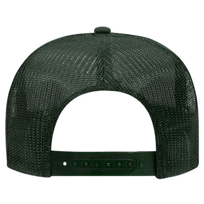 OTTO CAP 5 Panel High Crown Mesh Back Trucker Hat 39-165