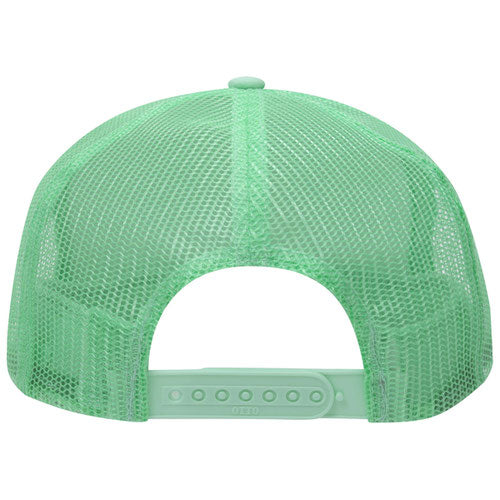 OTTO CAP 5 Panel High Crown Mesh Back Trucker Hat 39-165