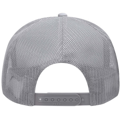 OTTO CAP 5 Panel High Crown Mesh Back Trucker Hat 39-165