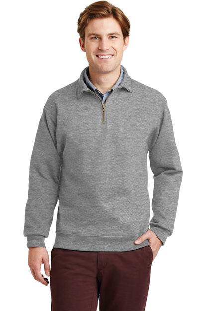 Jerzees® Super Sweats® NuBlend® - 1/4-Zip Sweatshirt with Cadet Collar.  4528M