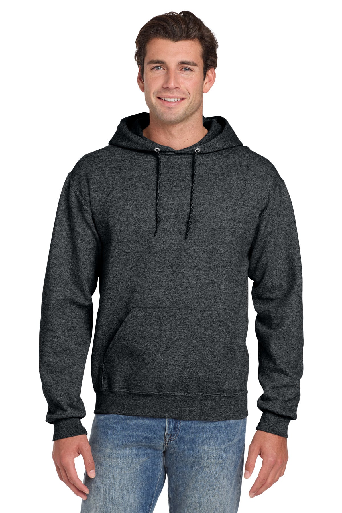 Jerzees® Super Sweats® NuBlend® - Pullover Hooded Sweatshirt.  4997M