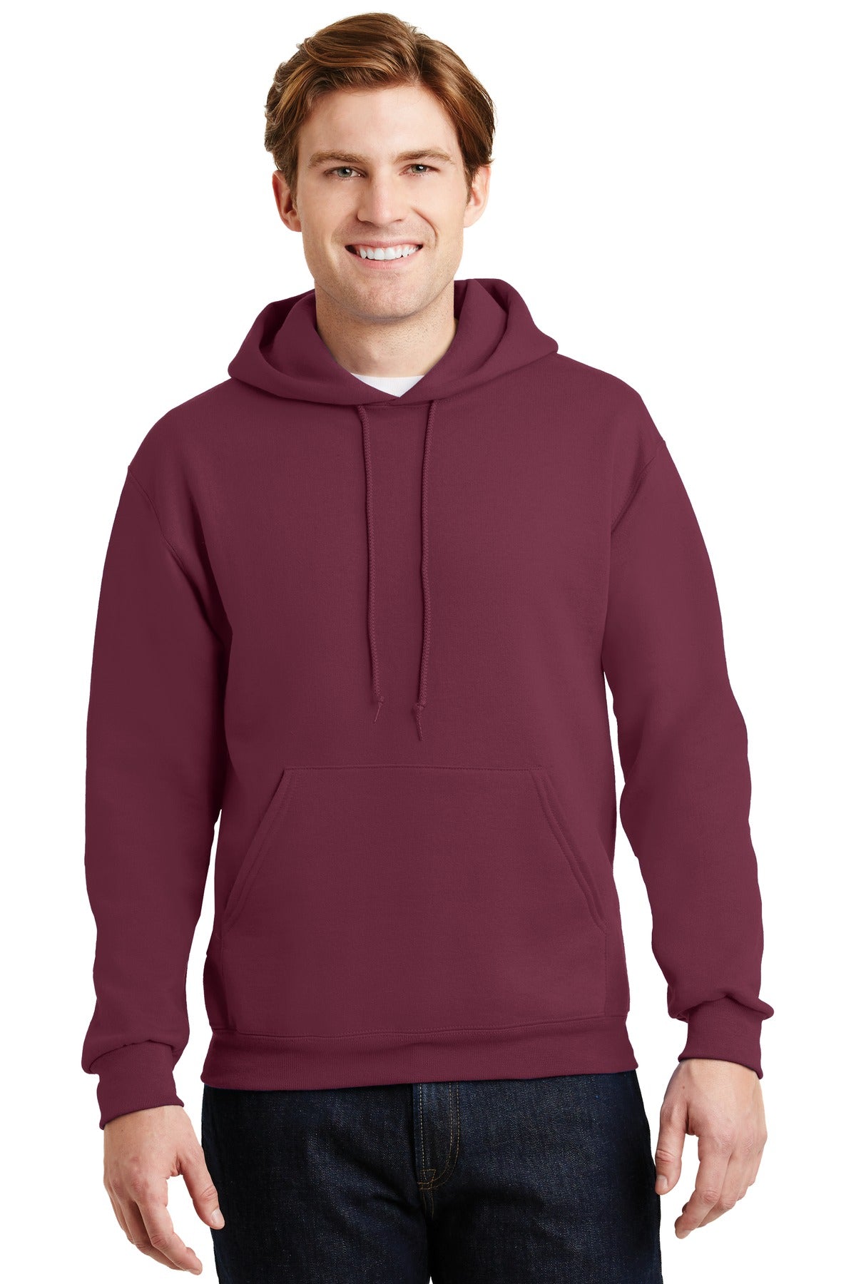 Jerzees® Super Sweats® NuBlend® - Pullover Hooded Sweatshirt.  4997M