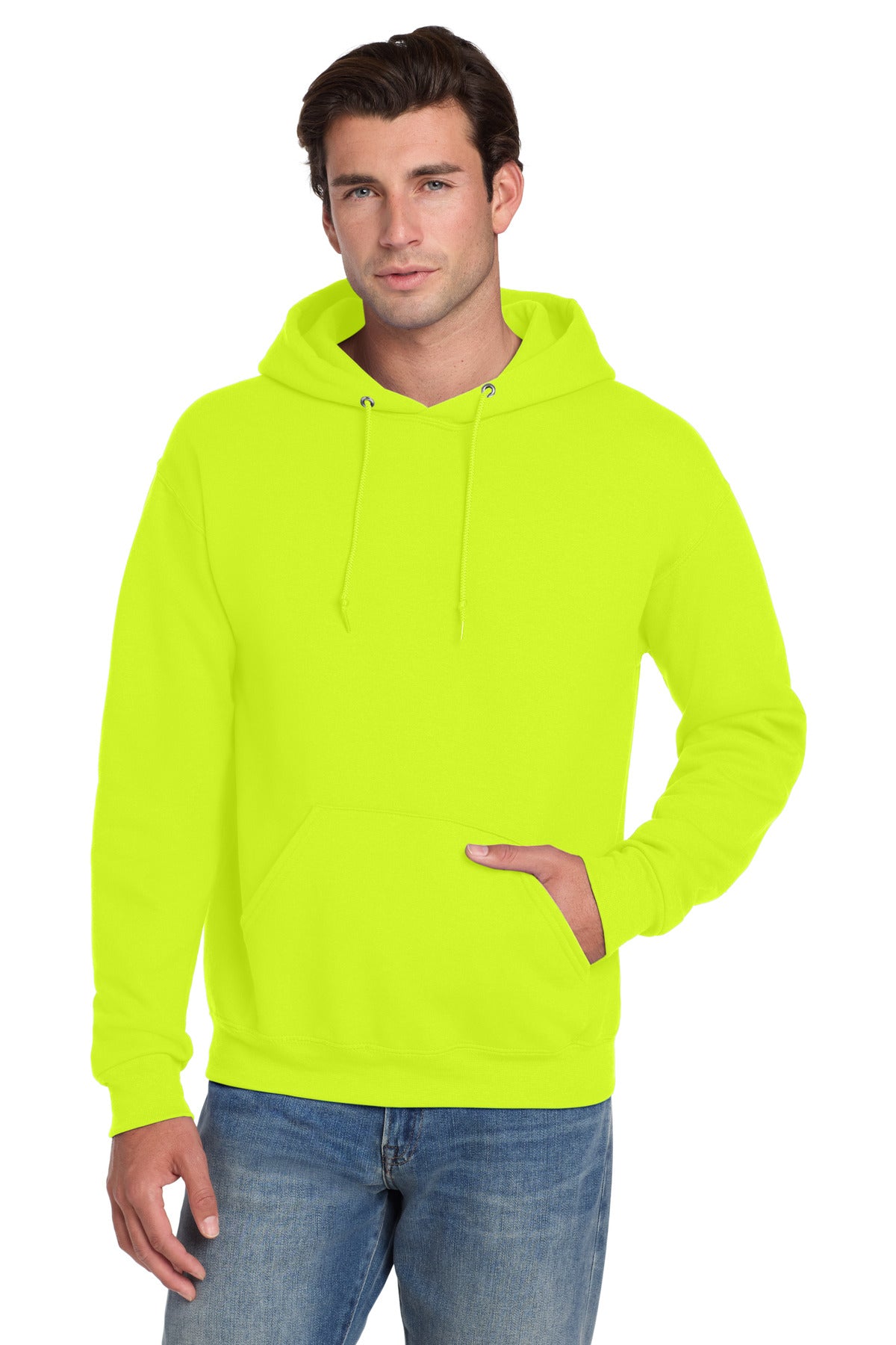 Jerzees® Super Sweats® NuBlend® - Pullover Hooded Sweatshirt.  4997M