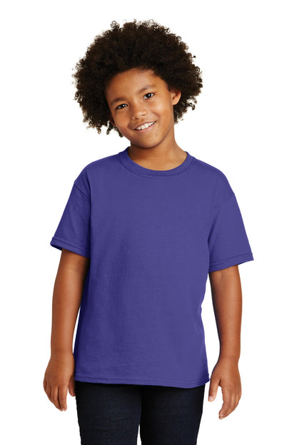 Gildan ®  - Youth  Heavy Cotton ™  100% Cotton T-Shirt.  5000B - Cobalt