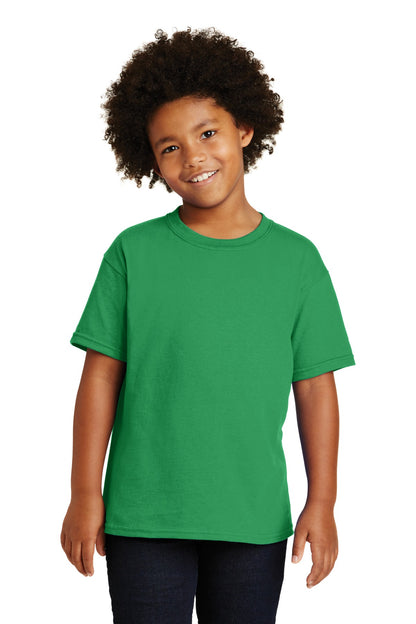 Gildan ®  - Youth  Heavy Cotton ™  100% Cotton T-Shirt.  5000B - Irish Green