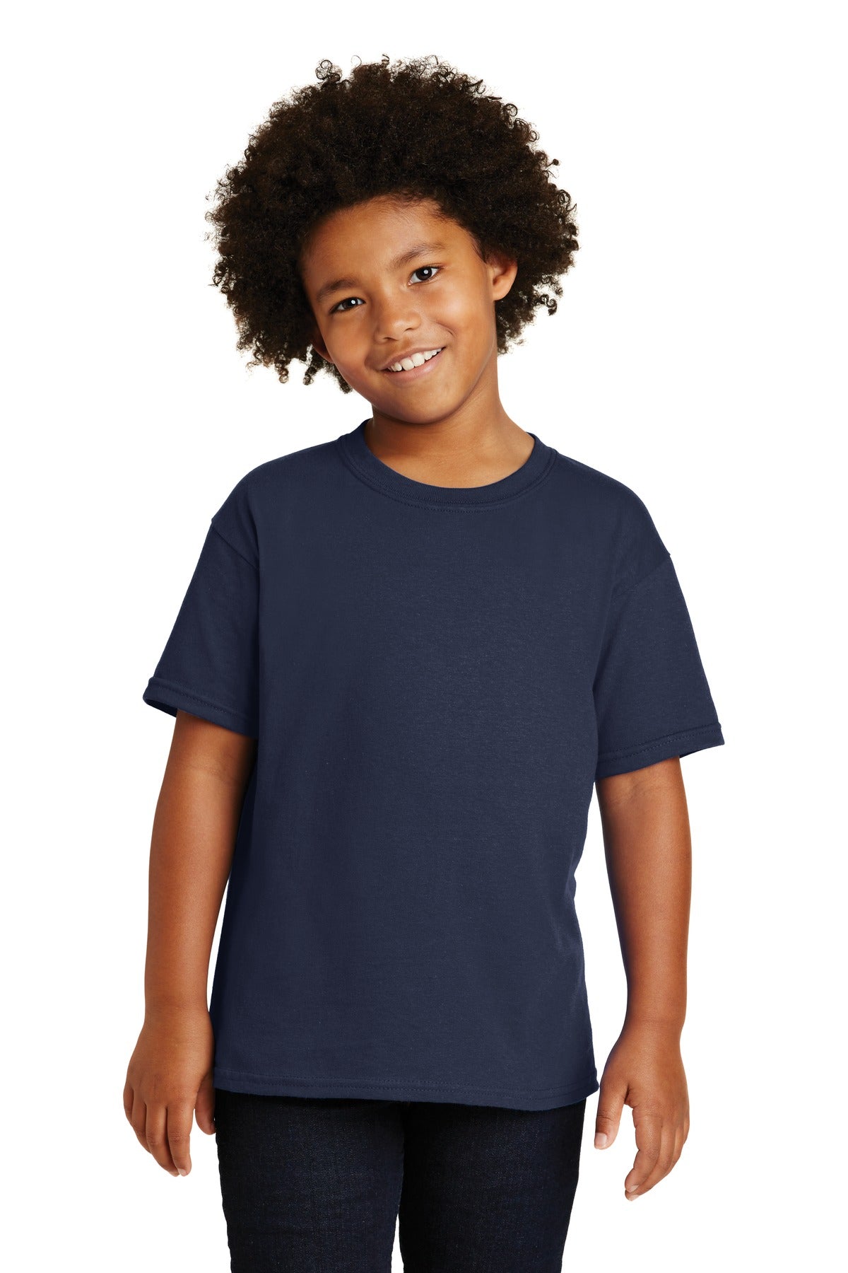 Gildan ®  - Youth  Heavy Cotton ™  100% Cotton T-Shirt.  5000B - Navy