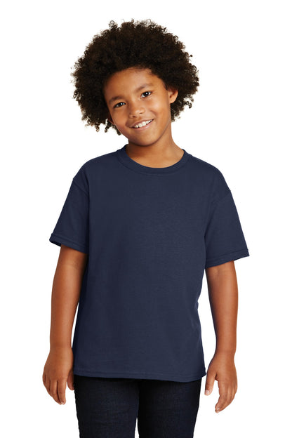 Gildan ®  - Youth  Heavy Cotton ™  100% Cotton T-Shirt.  5000B - Navy