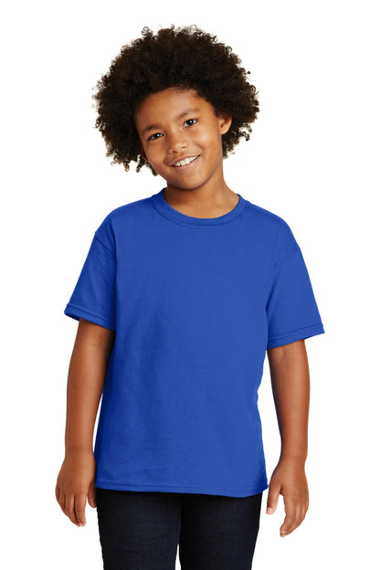 Gildan ®  - Youth  Heavy Cotton ™  100% Cotton T-Shirt.  5000B - Royal