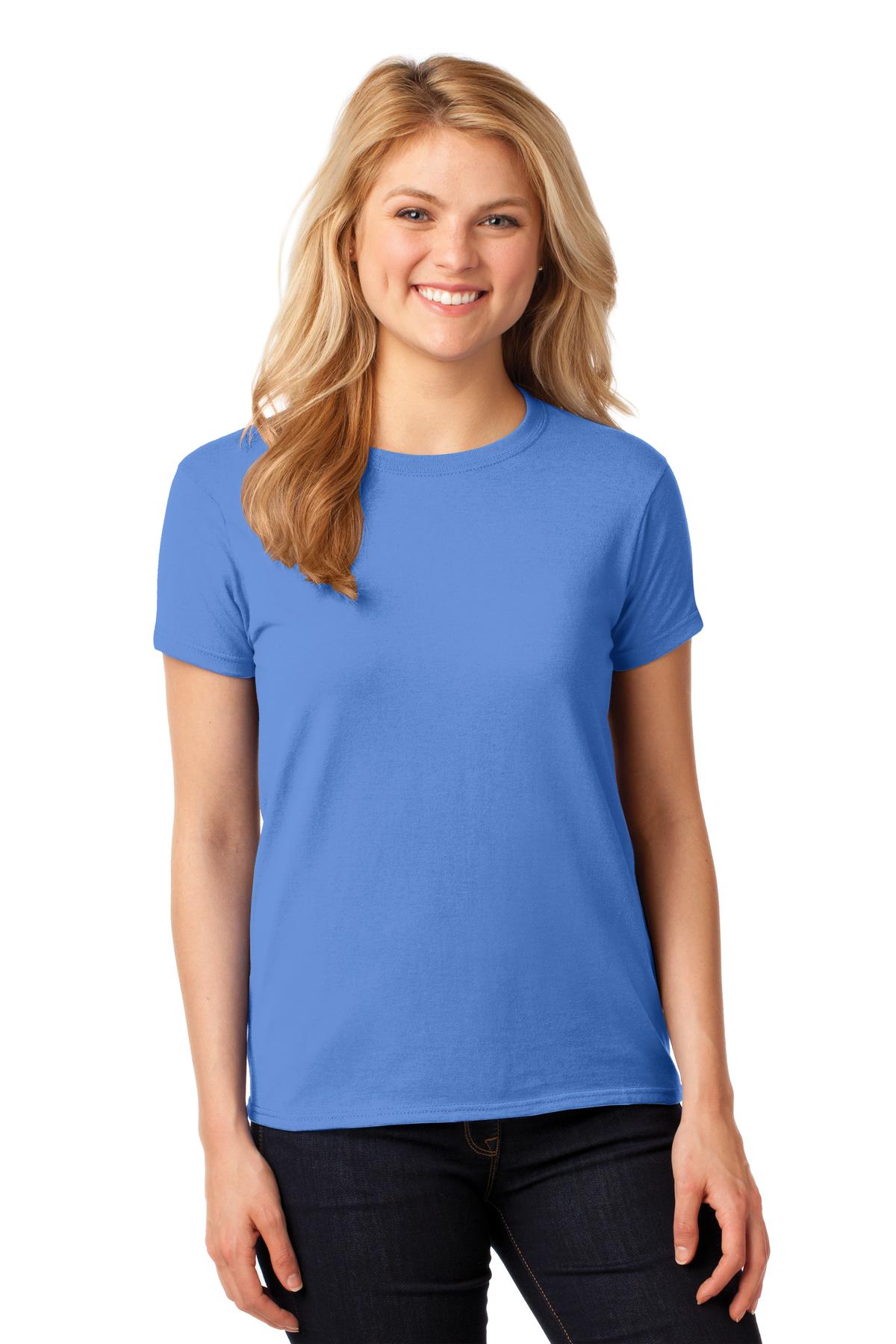 Gildan ®  Women's Heavy Cotton™ 100% Cotton T-Shirt. 5000L