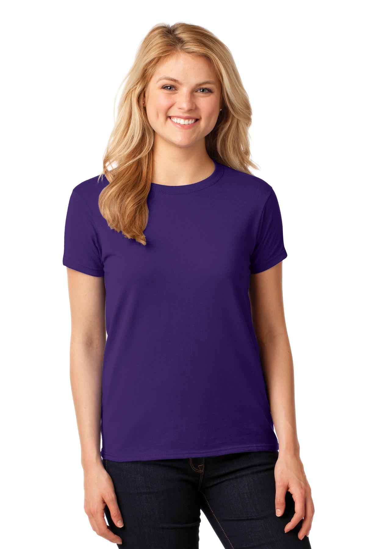 Gildan ®  Women's Heavy Cotton™ 100% Cotton T-Shirt. 5000L