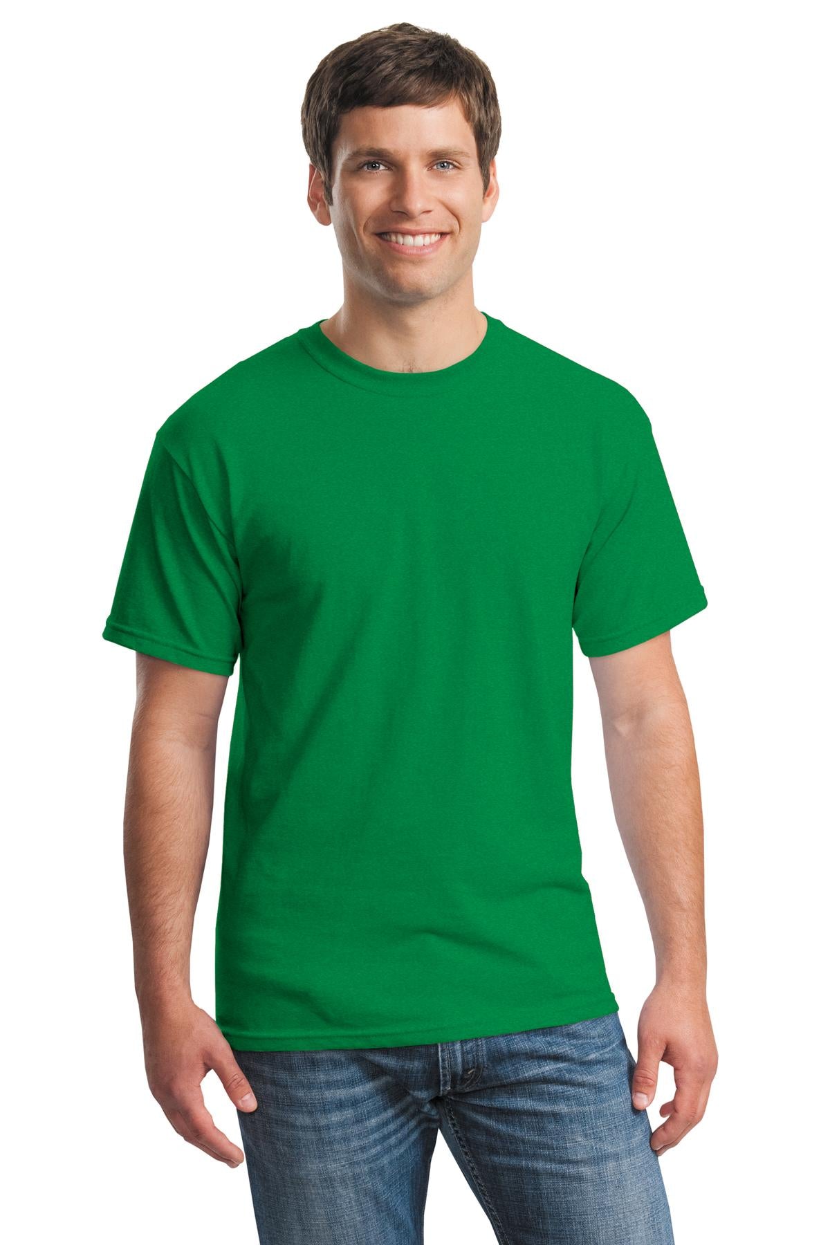 Gildan ®  - Heavy Cotton ™  100% Cotton T-Shirt.  5000 - Antique Irish Green