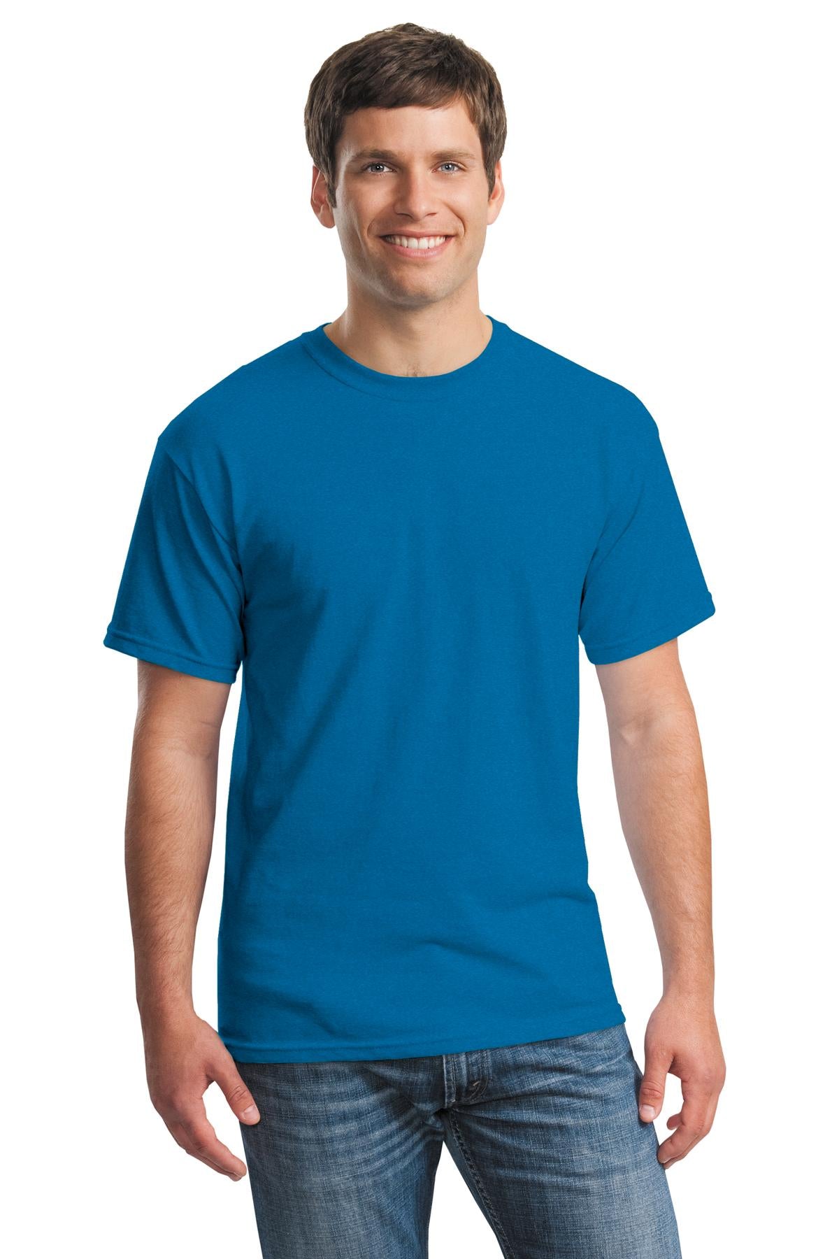 Gildan ®  - Heavy Cotton ™  100% Cotton T-Shirt.  5000 - Antique Sapphire