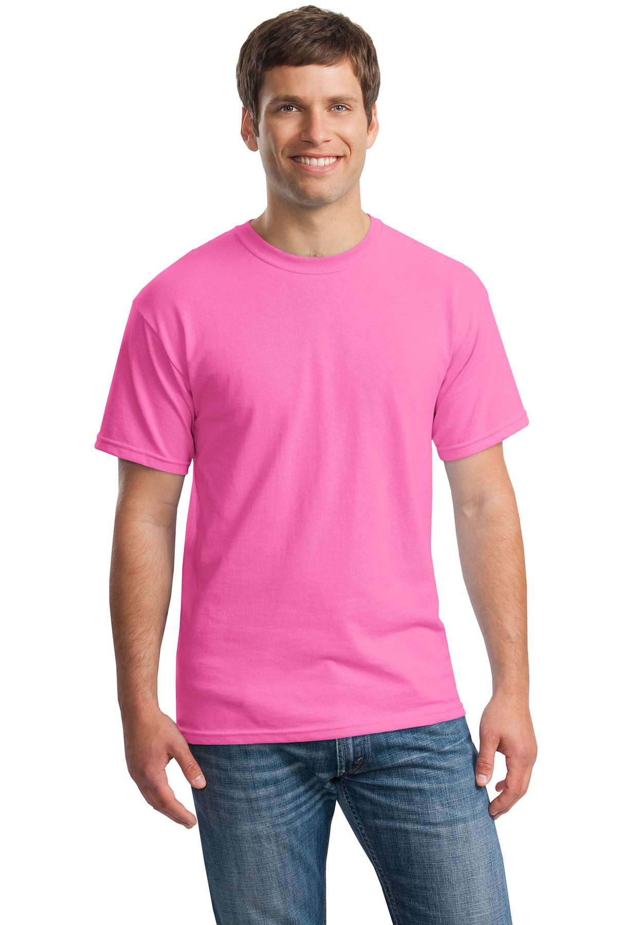 Gildan ®  - Heavy Cotton ™  100% Cotton T-Shirt.  5000 - Azalea