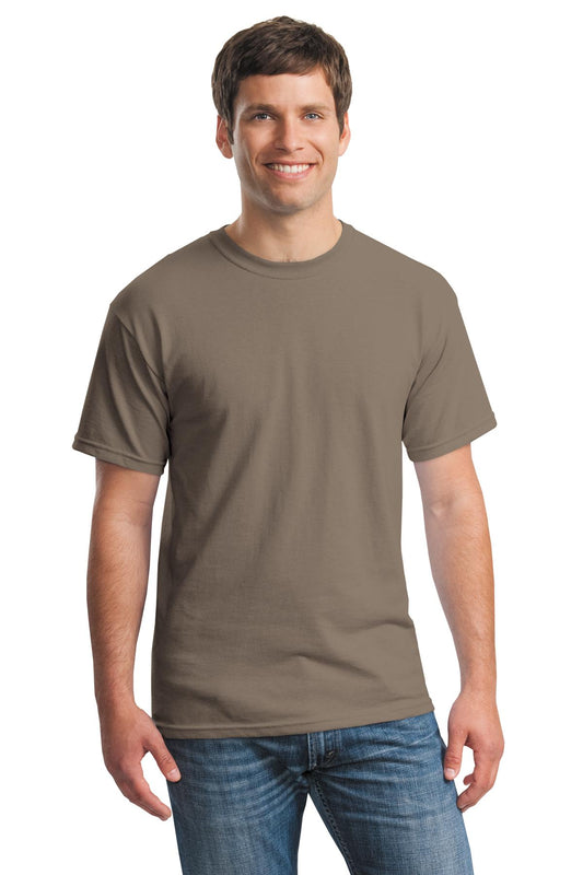 Gildan ®  - Heavy Cotton ™  100% Cotton T-Shirt.  5000 - Brown Savana